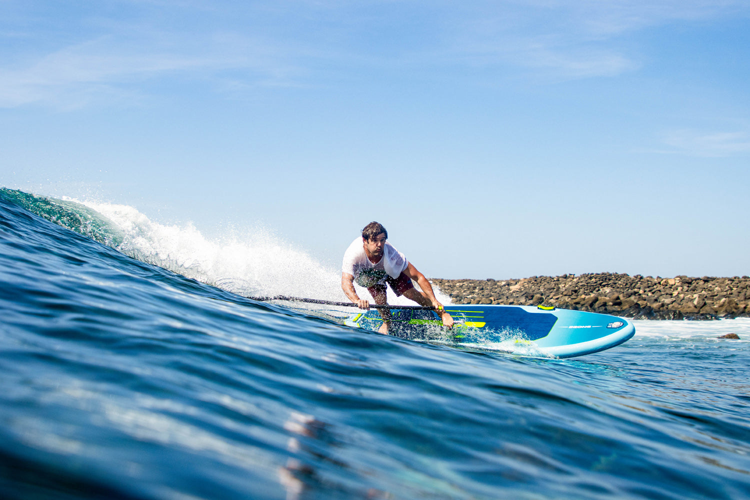 SCORING ON AN INFLATABLE SUP BOARD!
