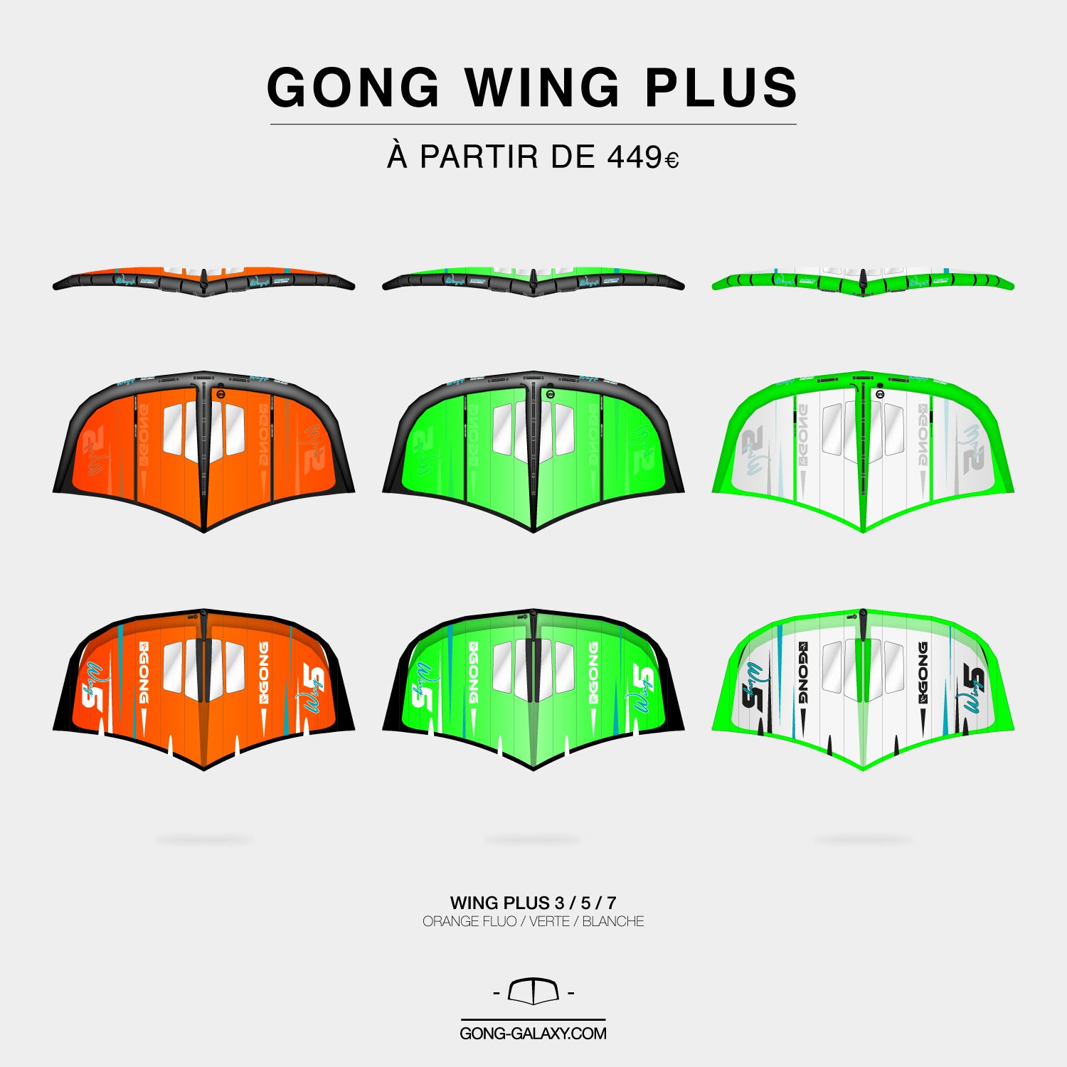 MATOS : NOUVELLES GONG WING PLUS !!!