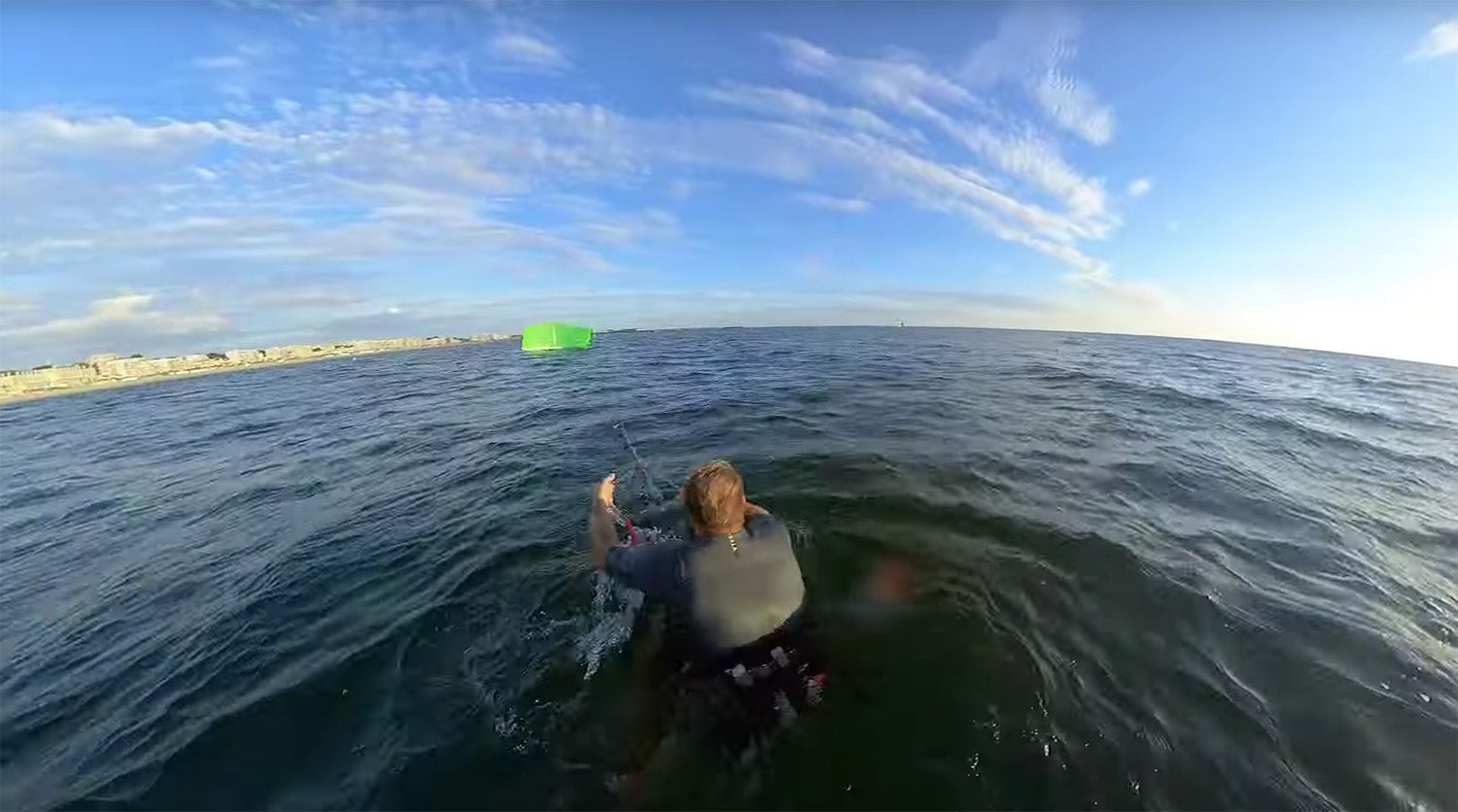 HOW TO: RELAUNCH YOUR KITE BELOW 10 KNOTS !!!