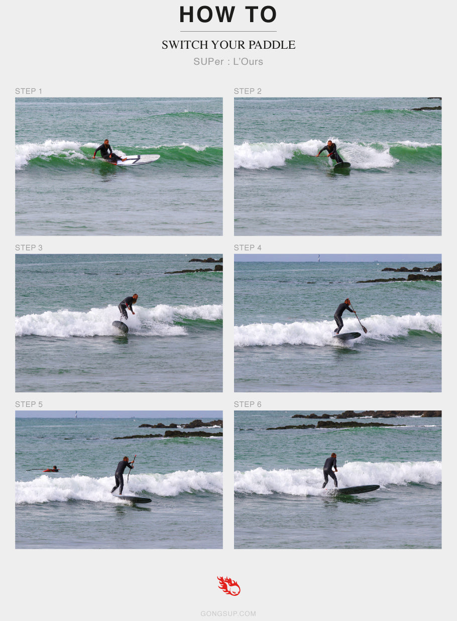 HOW TO : switch your paddle !!!