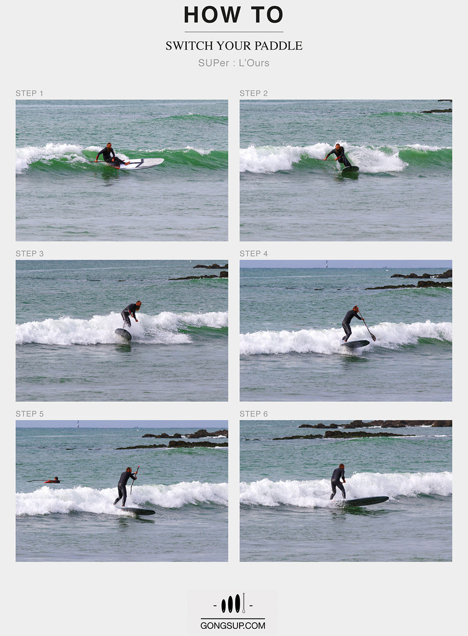 HOW TO : switch your paddle !!!