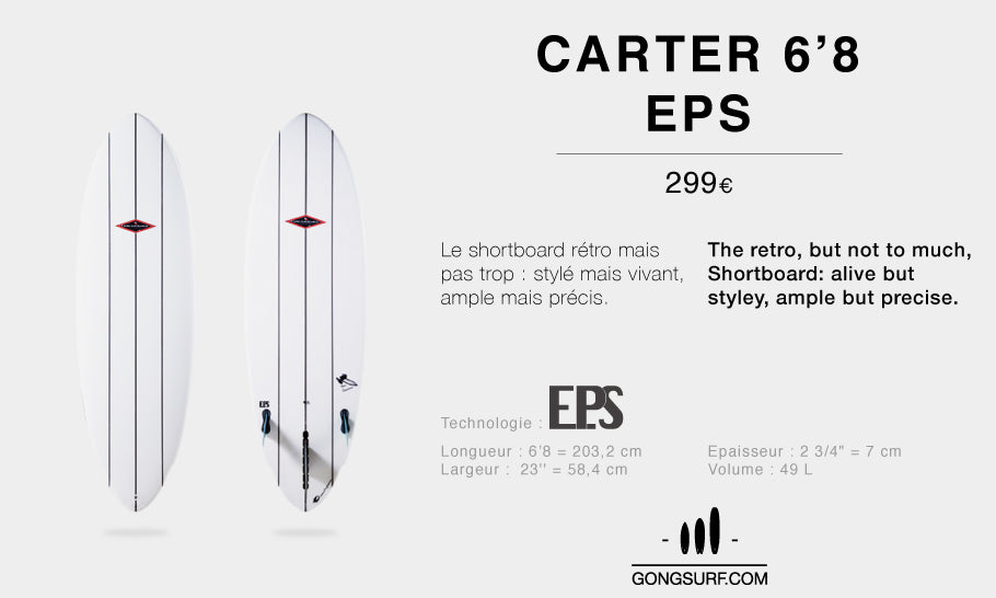 FEEDBACK : 6'8 Carter EPS !!!