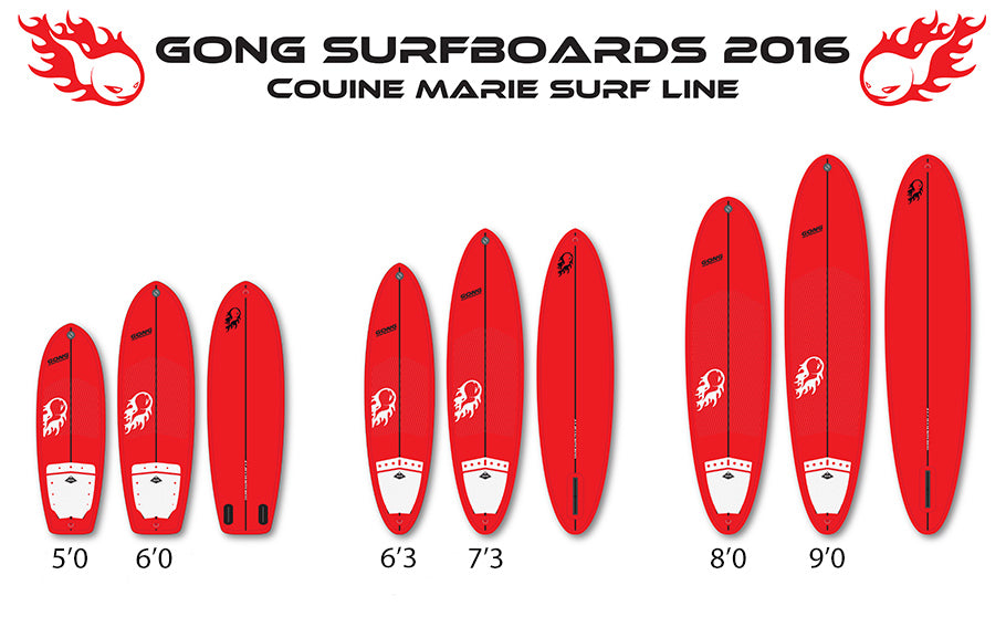 SHOP : new 2016 GONG isurf Couine Marie !!!