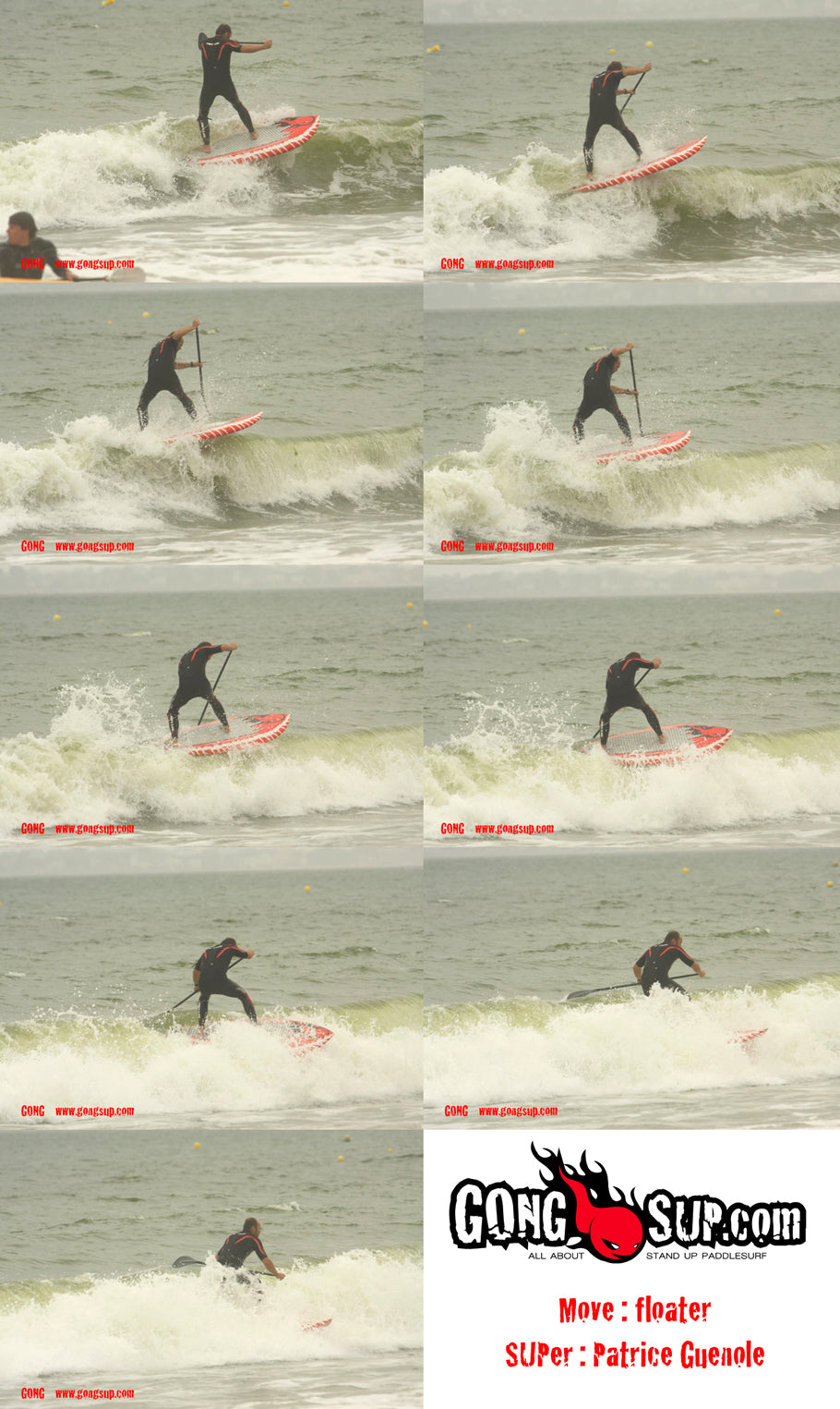 HOW TO : floater on a SUP !!!