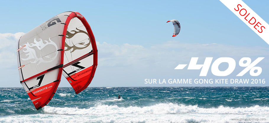 SHOP : 40% on GONG Kite Draw !!!