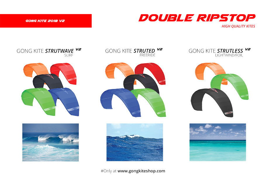 GEAR : GONG Kite 2018 V2 !!!