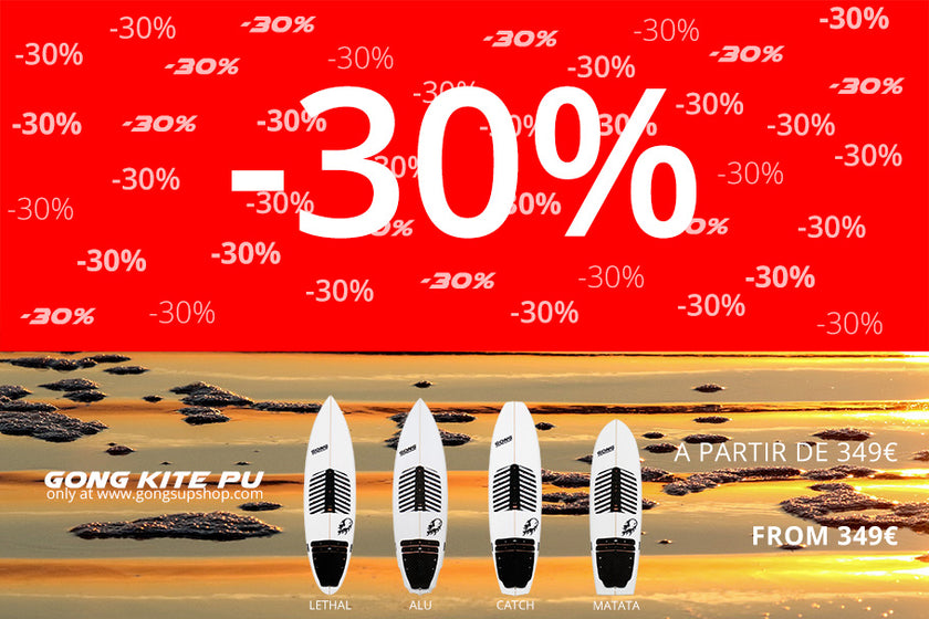 SHOP : 30% on GONG Kite PU Line !!!