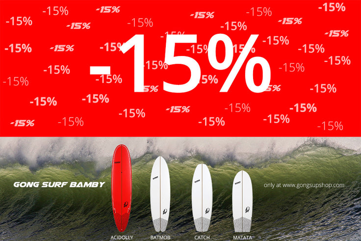 SHOP : great deals on few GONG Surf Bamby !!!