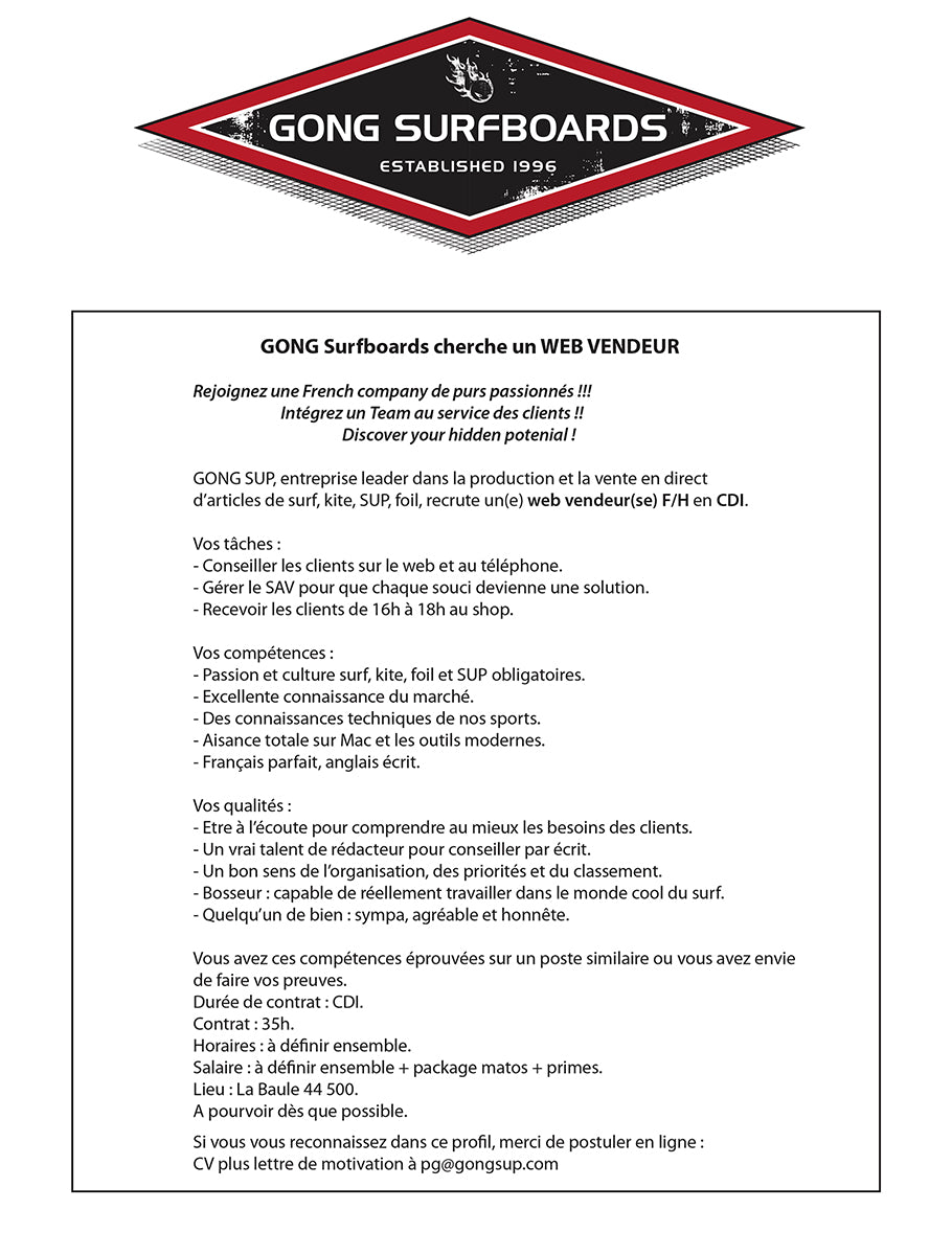 JOB : one more WEB VENDEUR !!!