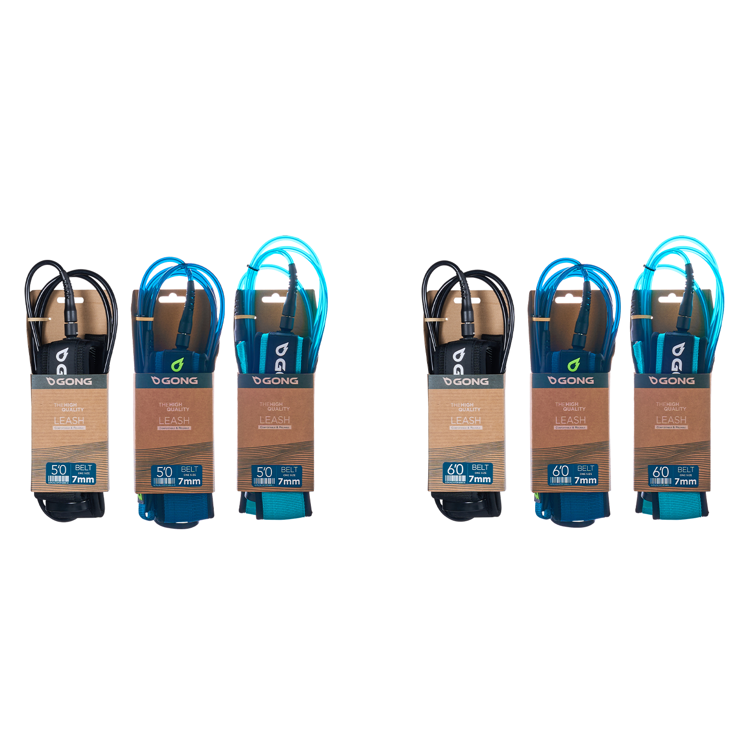 GONG | Leash Foil Perf Ceinture Réglable - 7mm