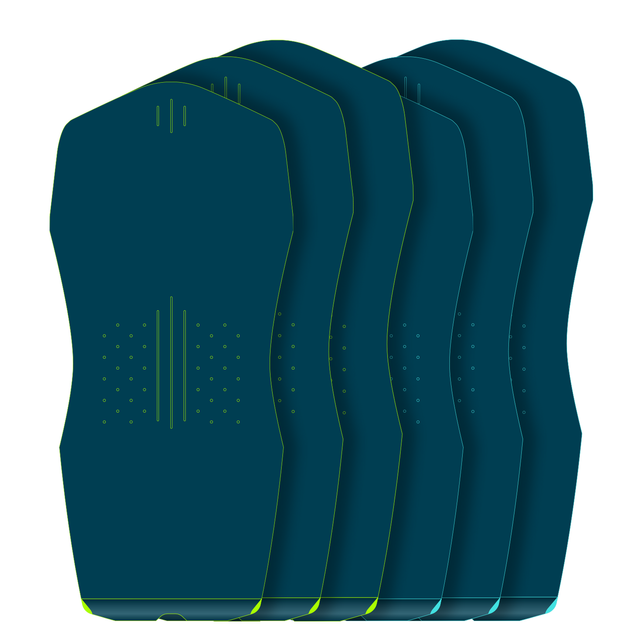 GONG | Eva Wingfoil Brushed Pad Shape Zuma