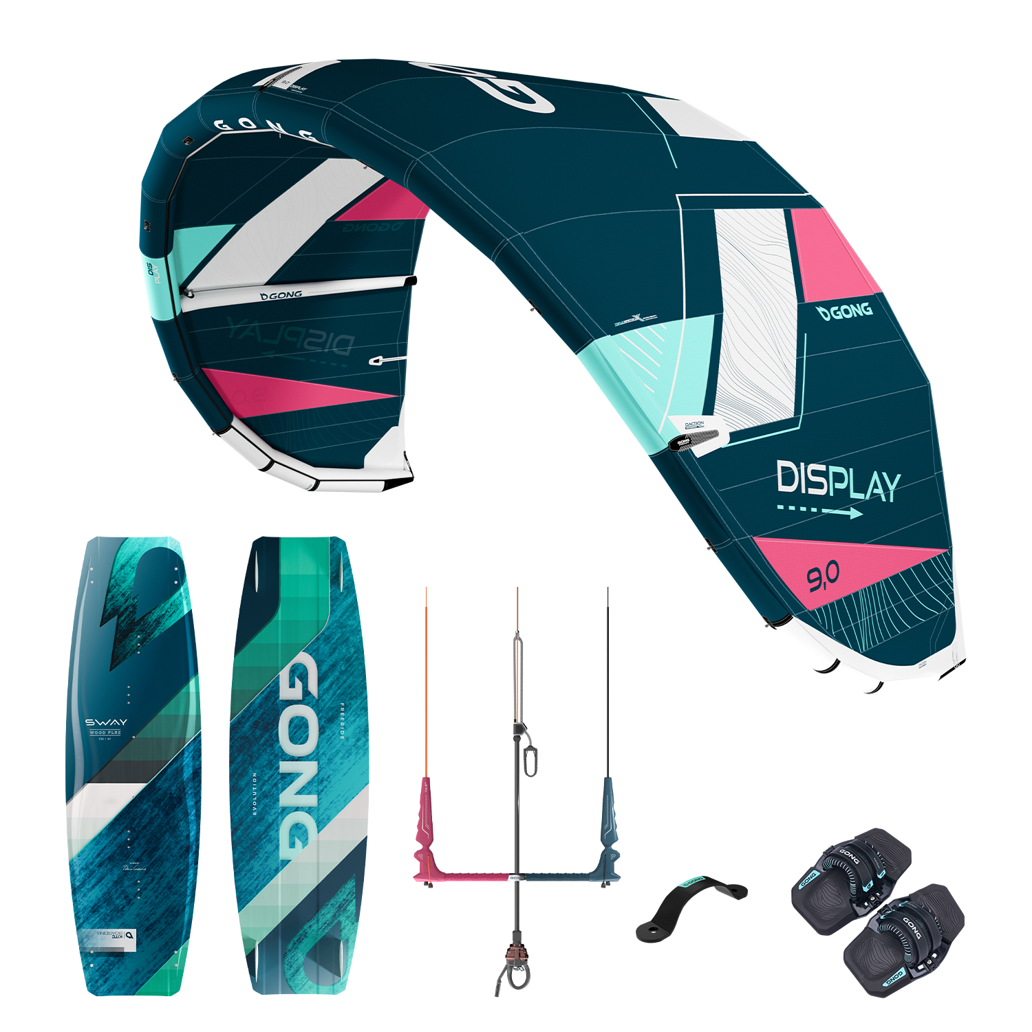 Pack | Pack Kite Display & Twintip Sway