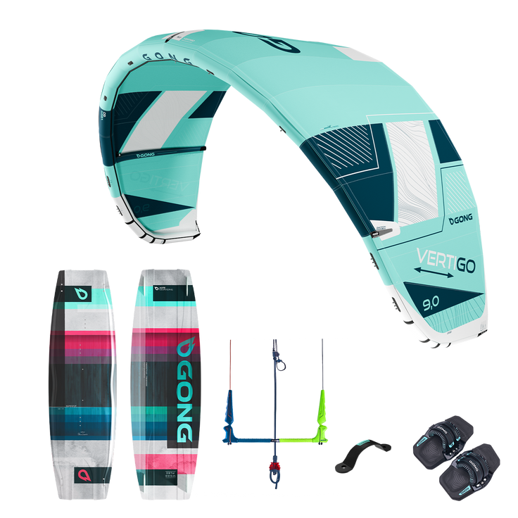 Pack | Pack Kite Vertigo & Twintip Steez Wood Flex