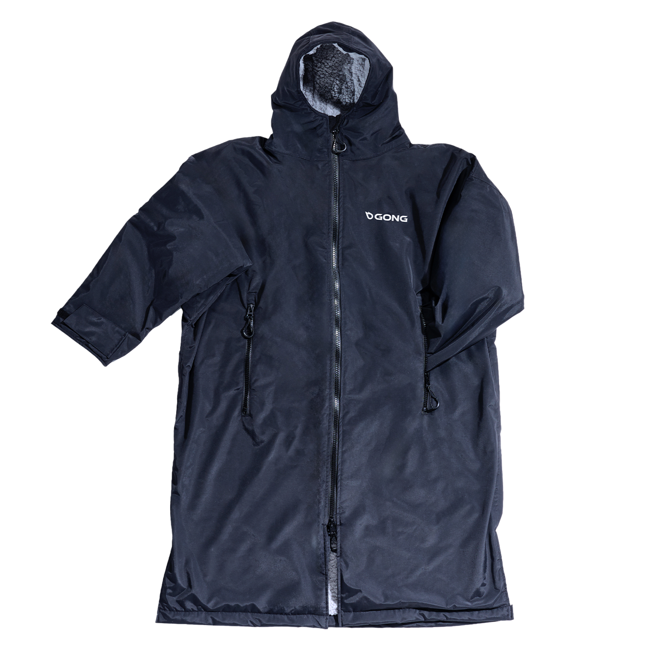 GONG | Poncho Imperméable Noir