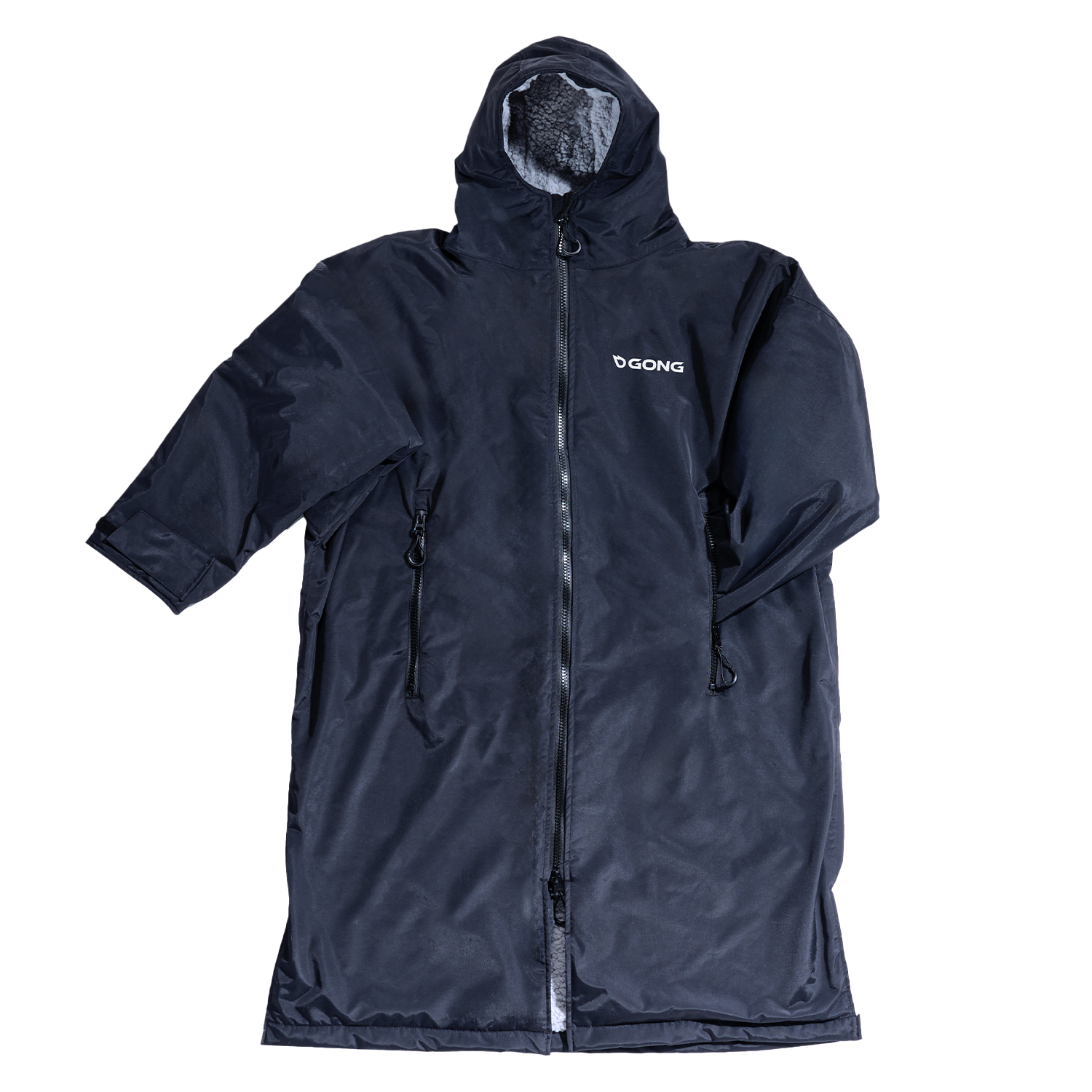 GONG | Poncho Imperméable Noir