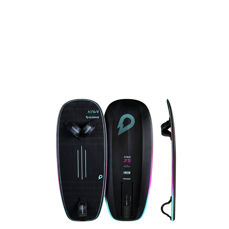 GONG | Kitefoil Board Kiwii Strapped HDCC 3'5