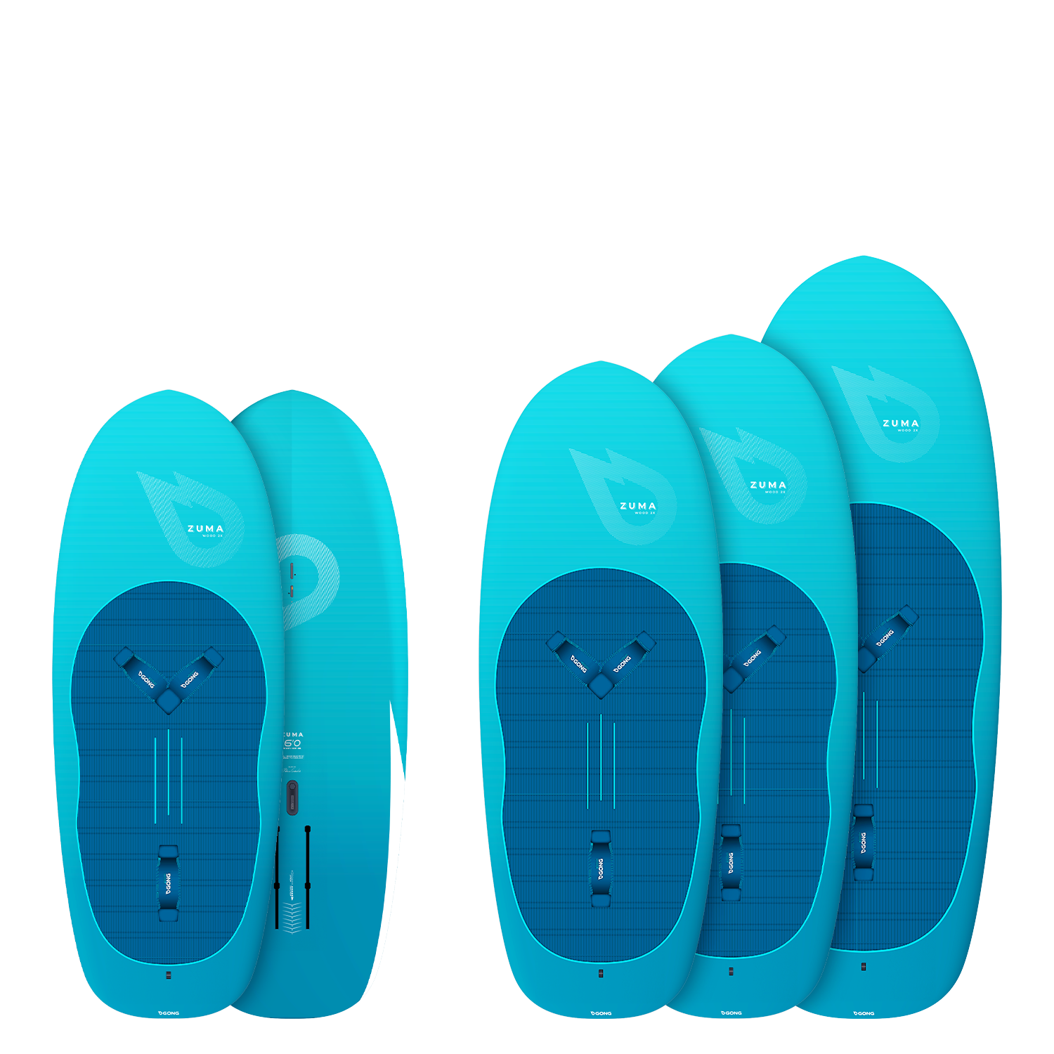 GONG | Wing Foil Board Zuma Wood 2X