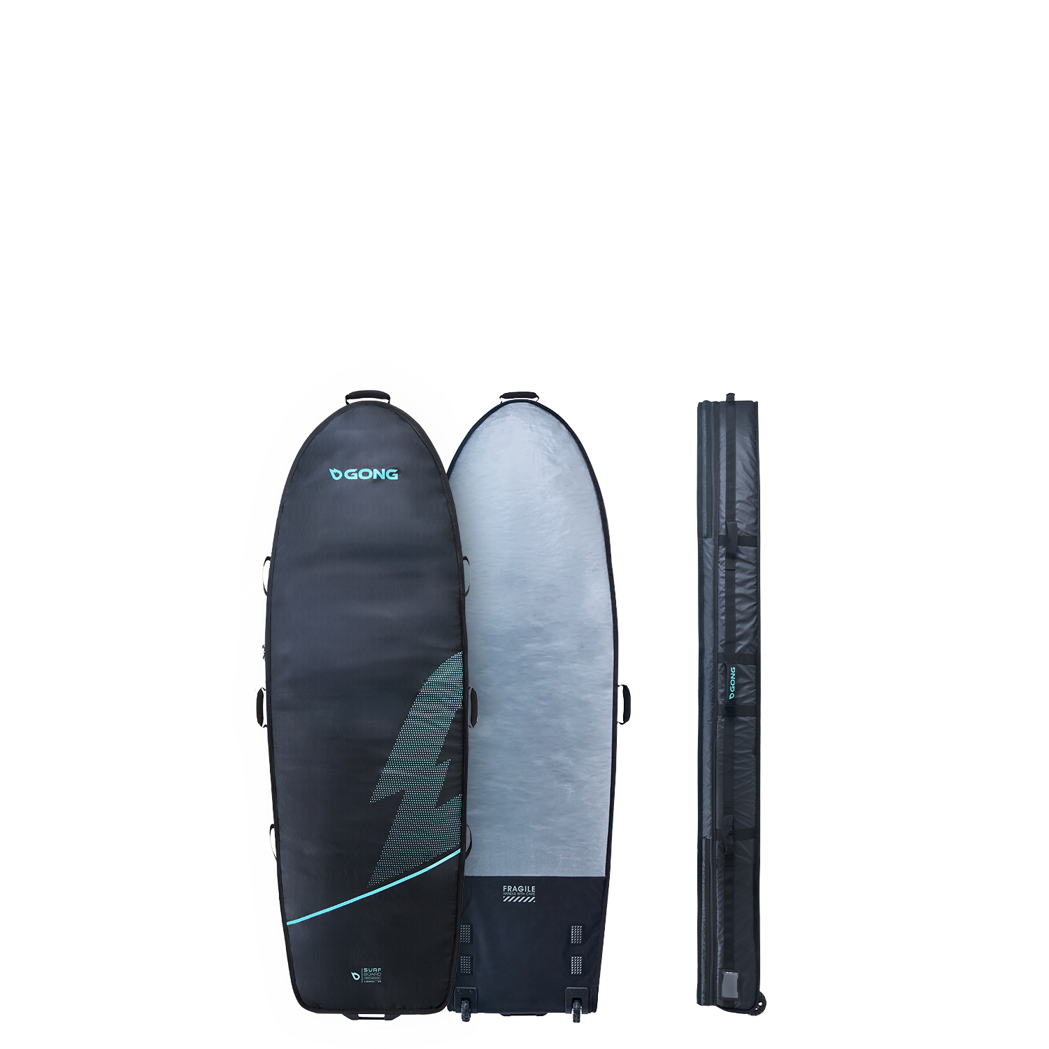 GONG | Surf Travel Bag Wheel 4 Boards