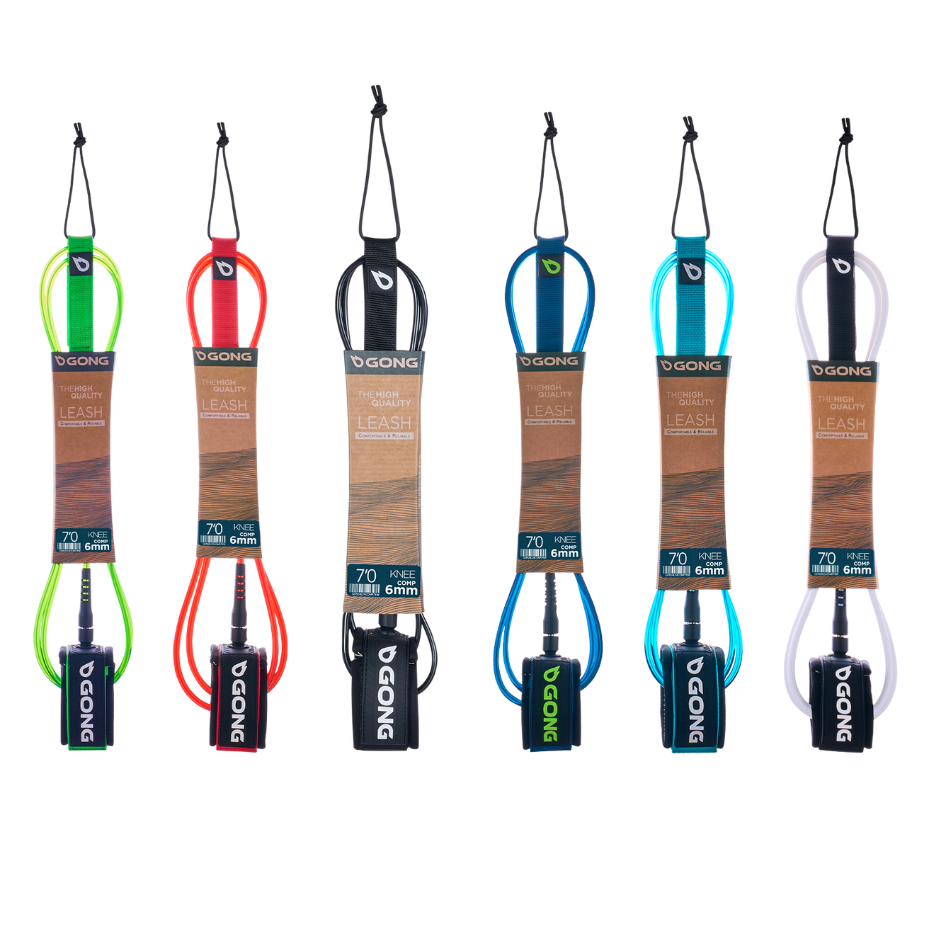 GONG | Surf Leash Comp Knee - 6mm