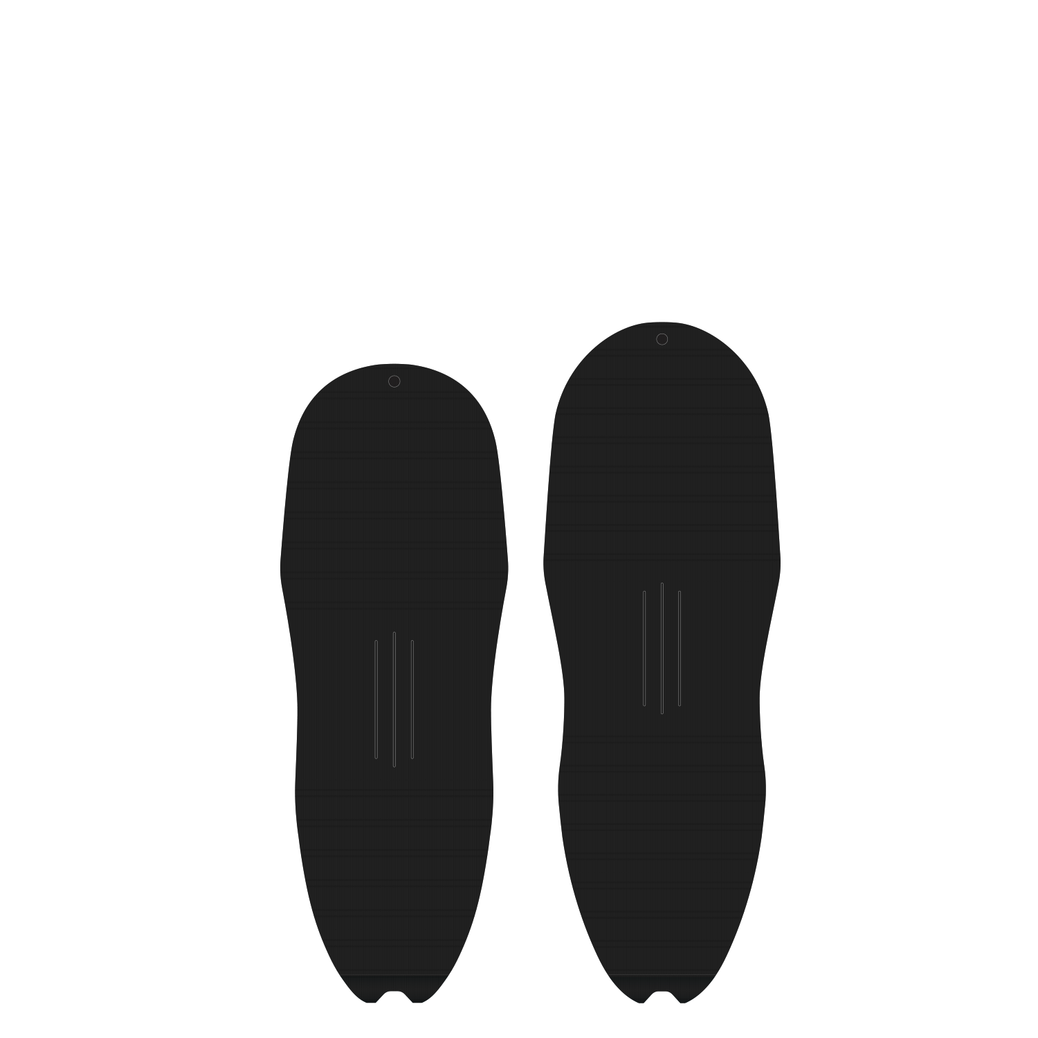 GONG | EVA Surf Foil Ridge Traction Pad Shape Lemon