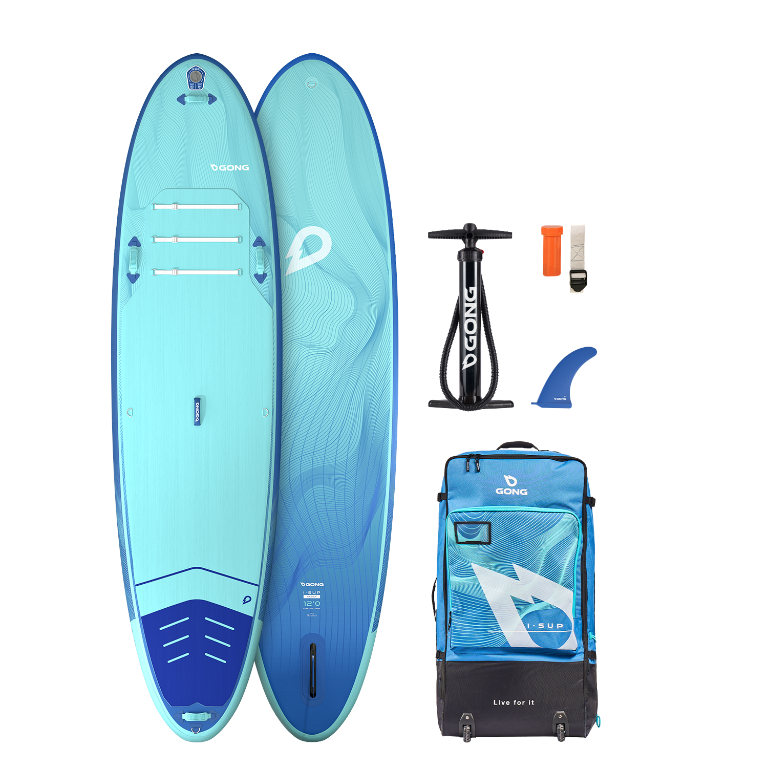 GONG | I-SUP Inflatable Family 12'0