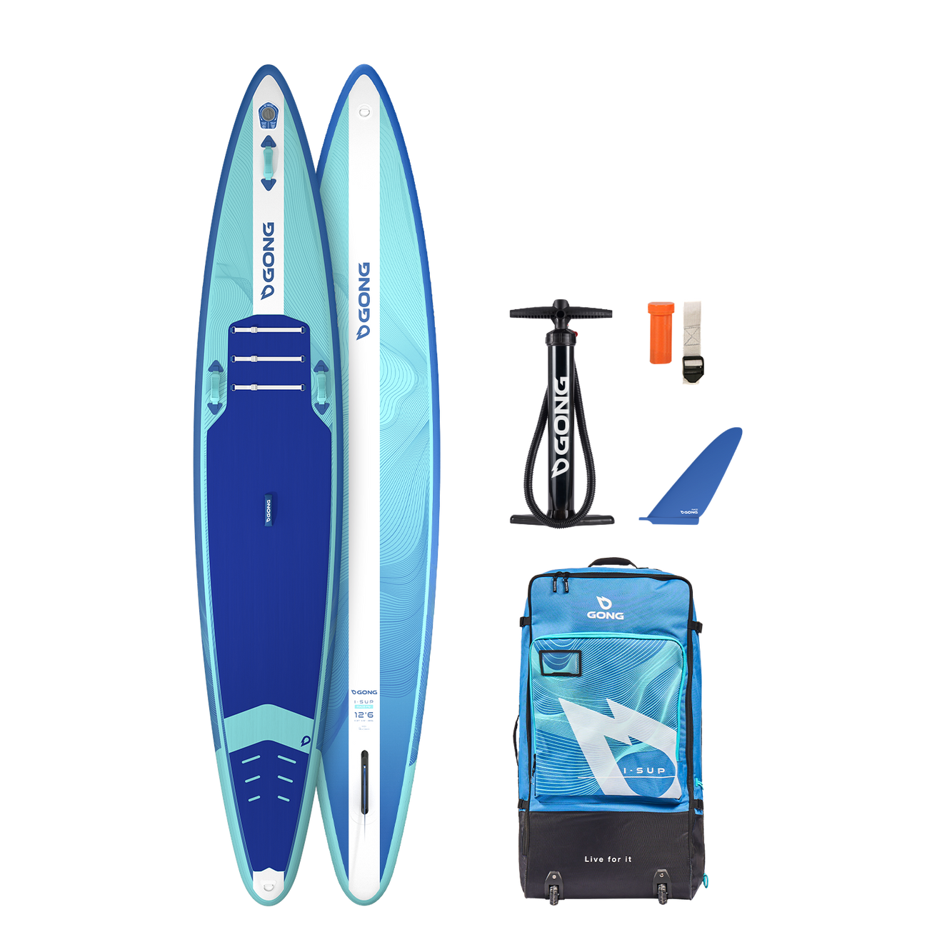 GONG | I-SUP Inflatable Race Flat Water 12'6