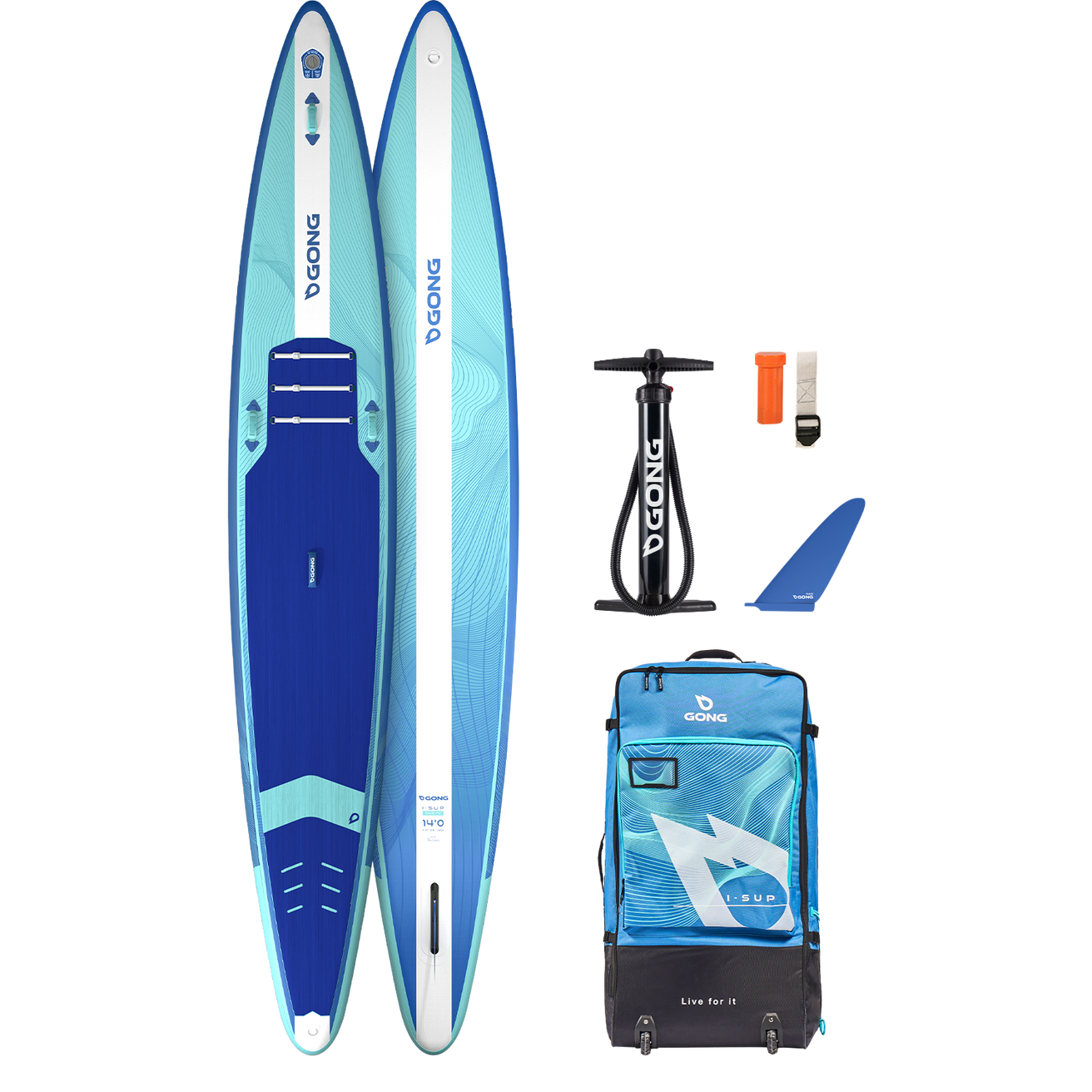 GONG | I-SUP Inflatable Race Flat Water 14'0