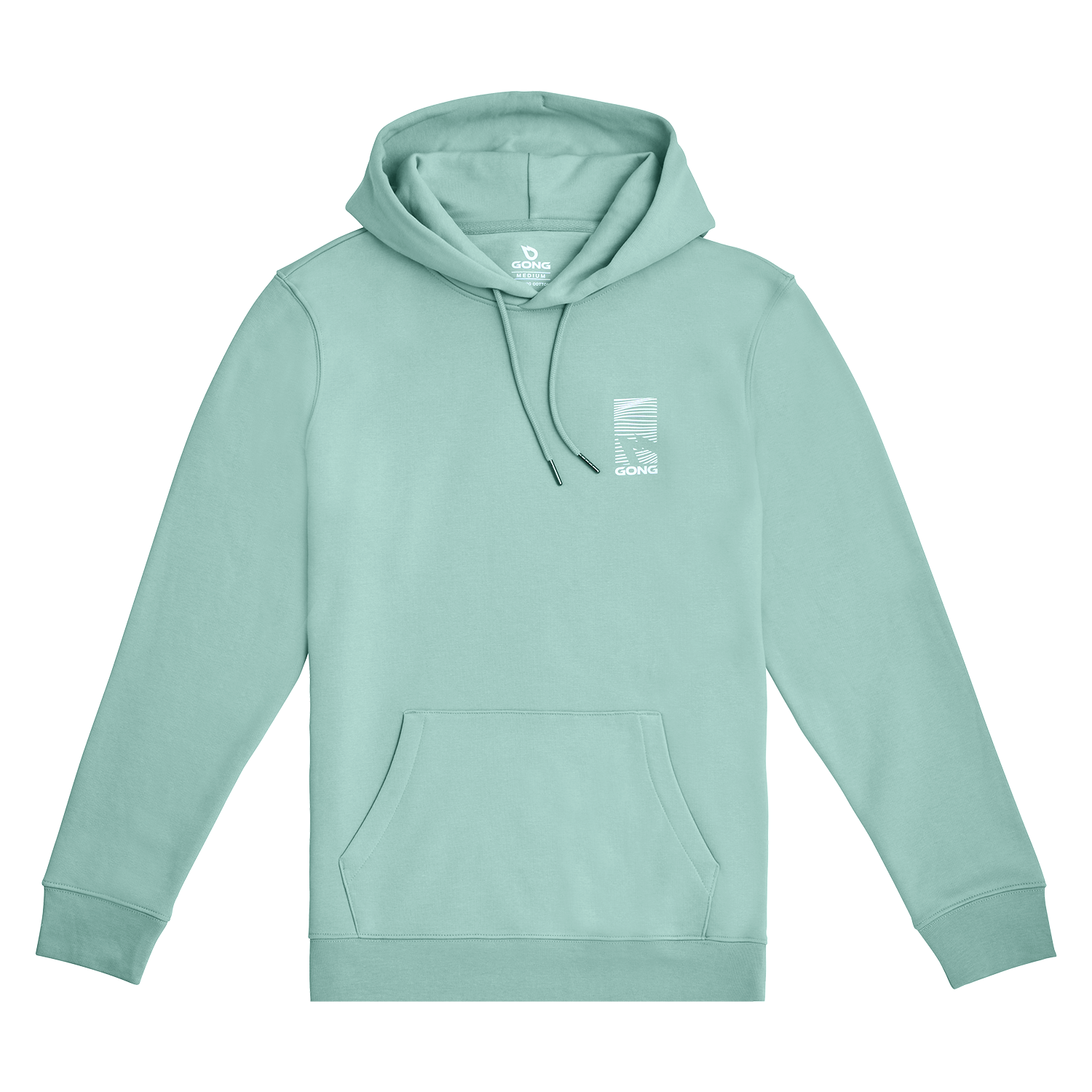 GONG | Sweat À Capuche Graphic Swell Unisexe en Coton Biologique