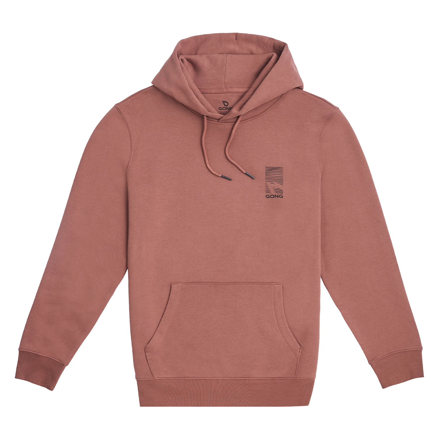 GONG | Sweat À Capuche Graphic Swell Unisexe en Coton Biologique