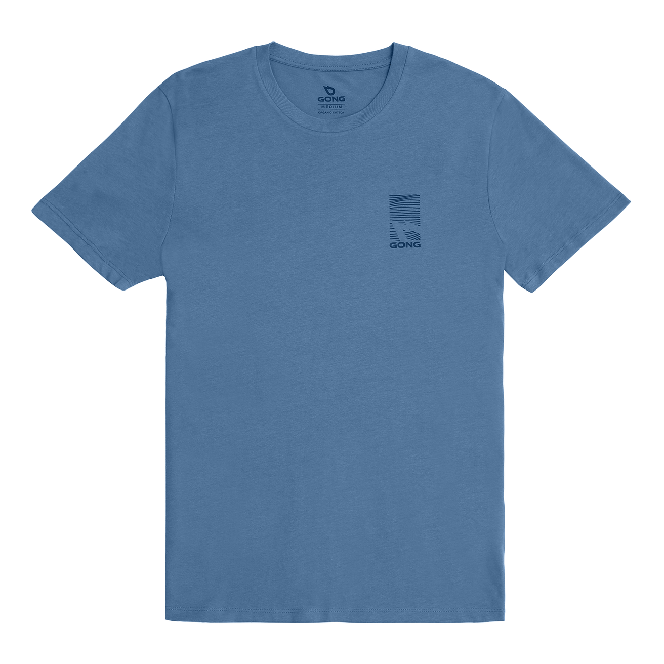 GONG | T-Shirt Graphic Swell Unisexe en Coton Biologique