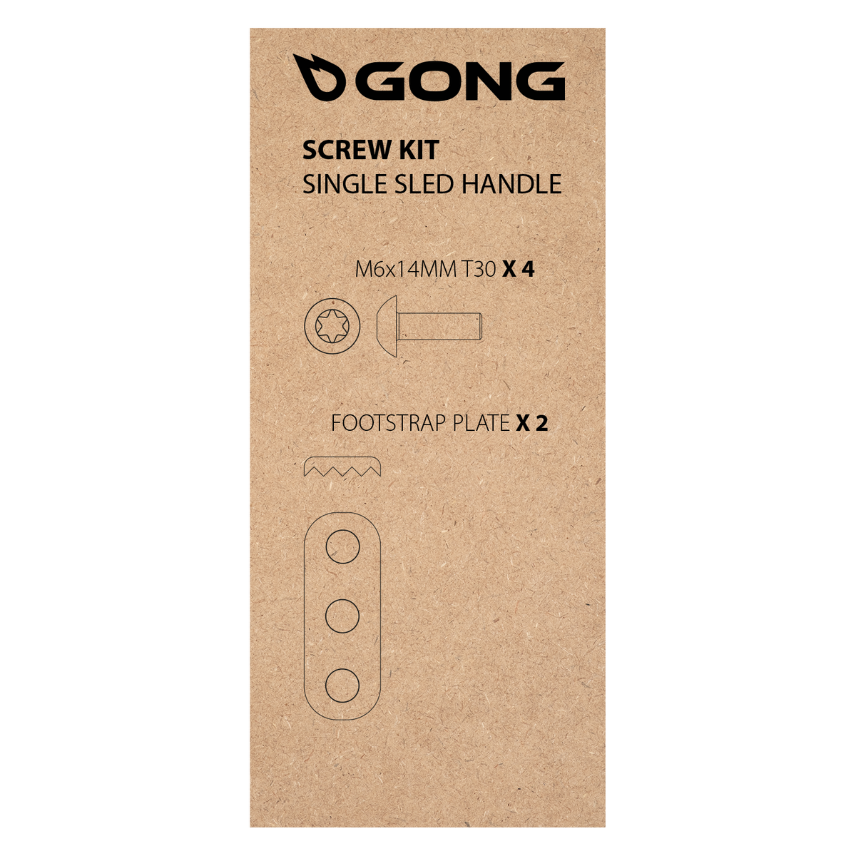 GONG | Screw Kit Sled Handle
