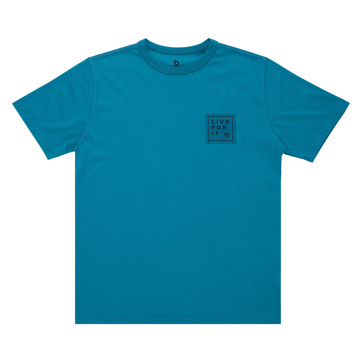 GONG | T-Shirt Live For It Patch Unisexe Coton Biologique