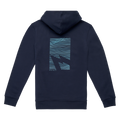 GONG | Unisex Graphic Swell Hoodie in Organic Cotton.