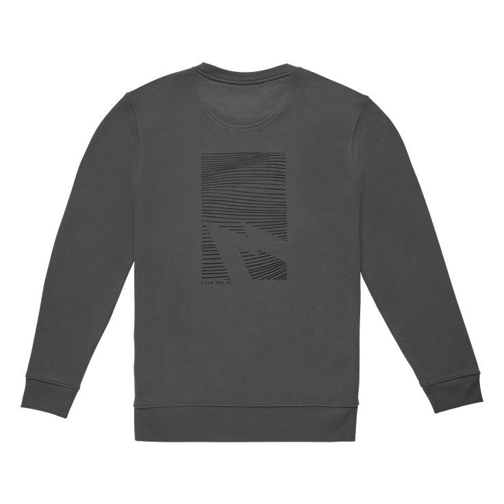 GONG | Sweat Graphic Swell Unisexe en Coton Biologique