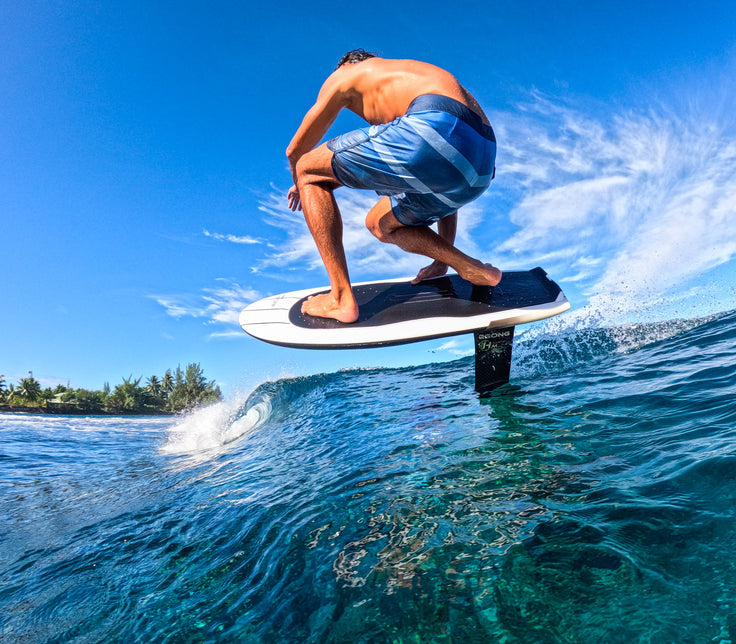 SESSION: SURF FOILING A GLASSY REEF BREAK!