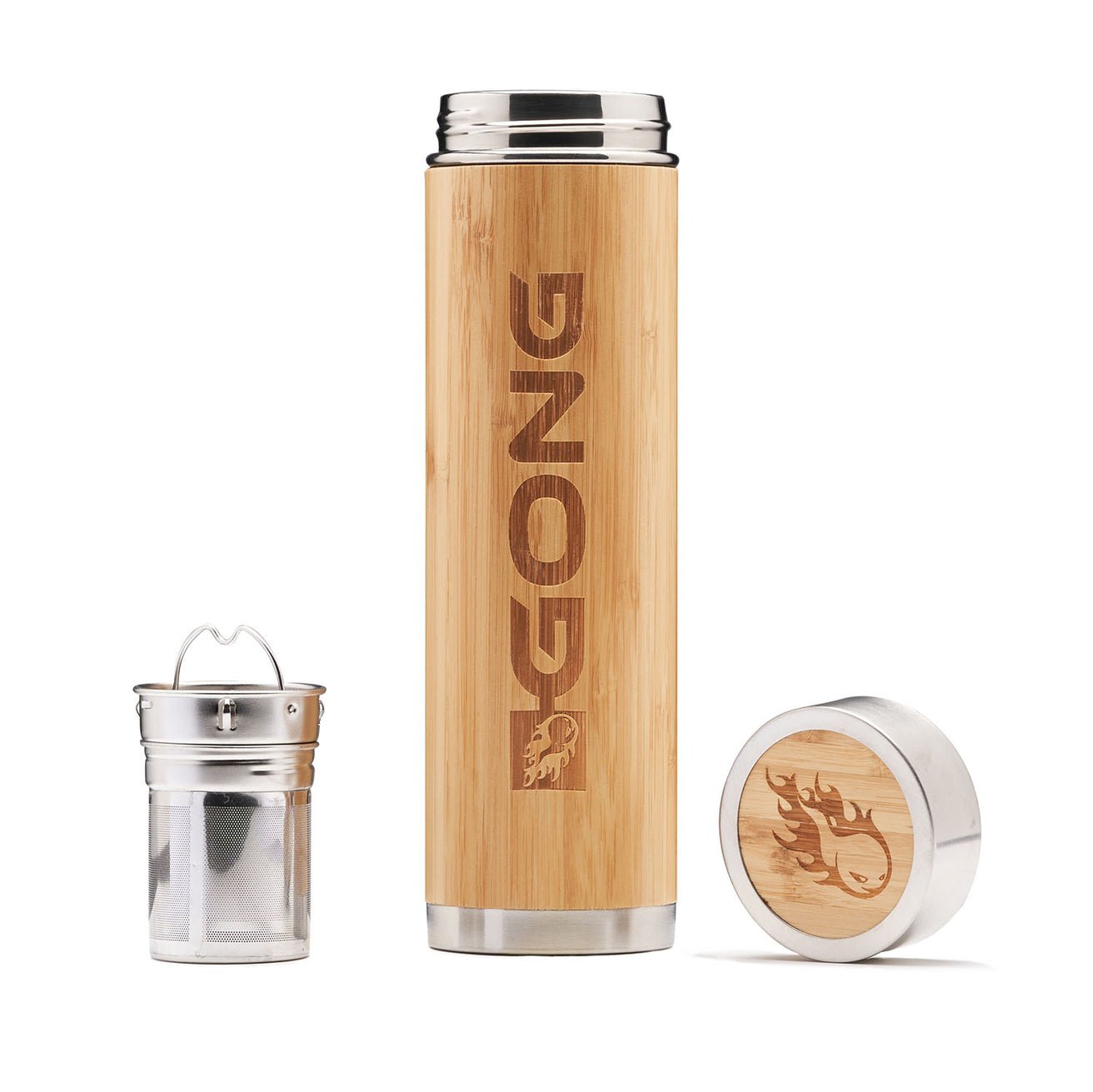 GONG | Isotherm Bamboo Flask