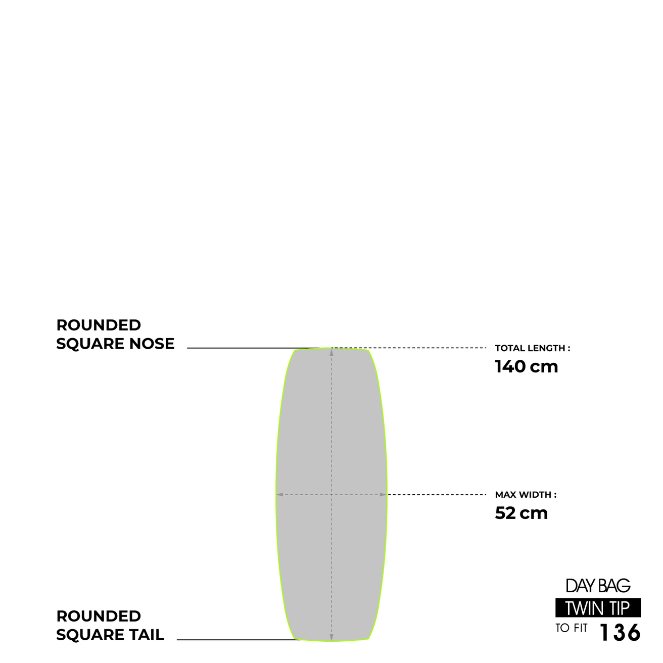 GONG | Kite Day Bag Twintip