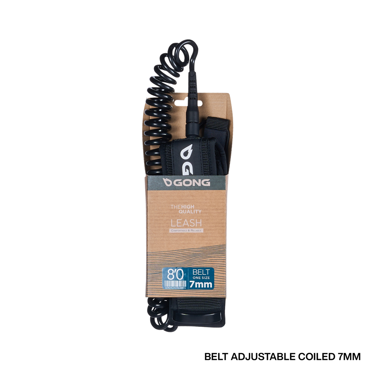 GONG | Foil Leash Belt Adjustable Coiled - 7mm