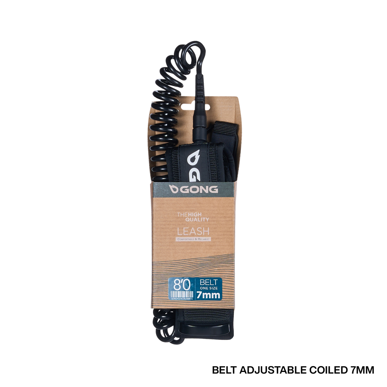 GONG | Foil Leash Belt Adjustable Coiled - 7mm