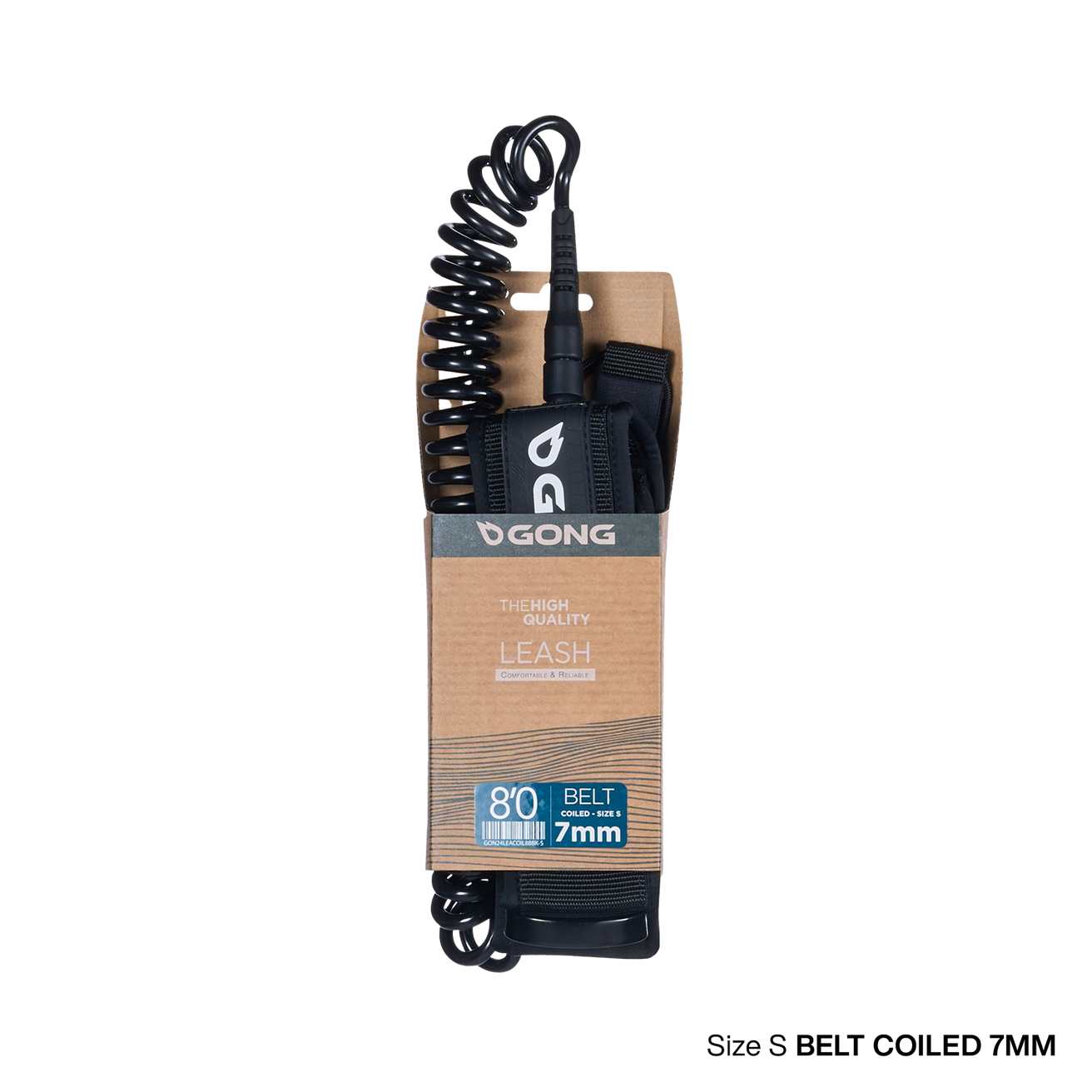 GONG | Leash Foil Ceinture Coiled - 7mm
