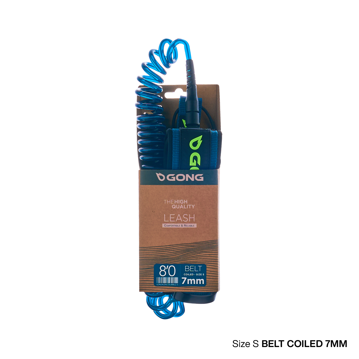 GONG | Leash Foil Ceinture Coiled - 7mm