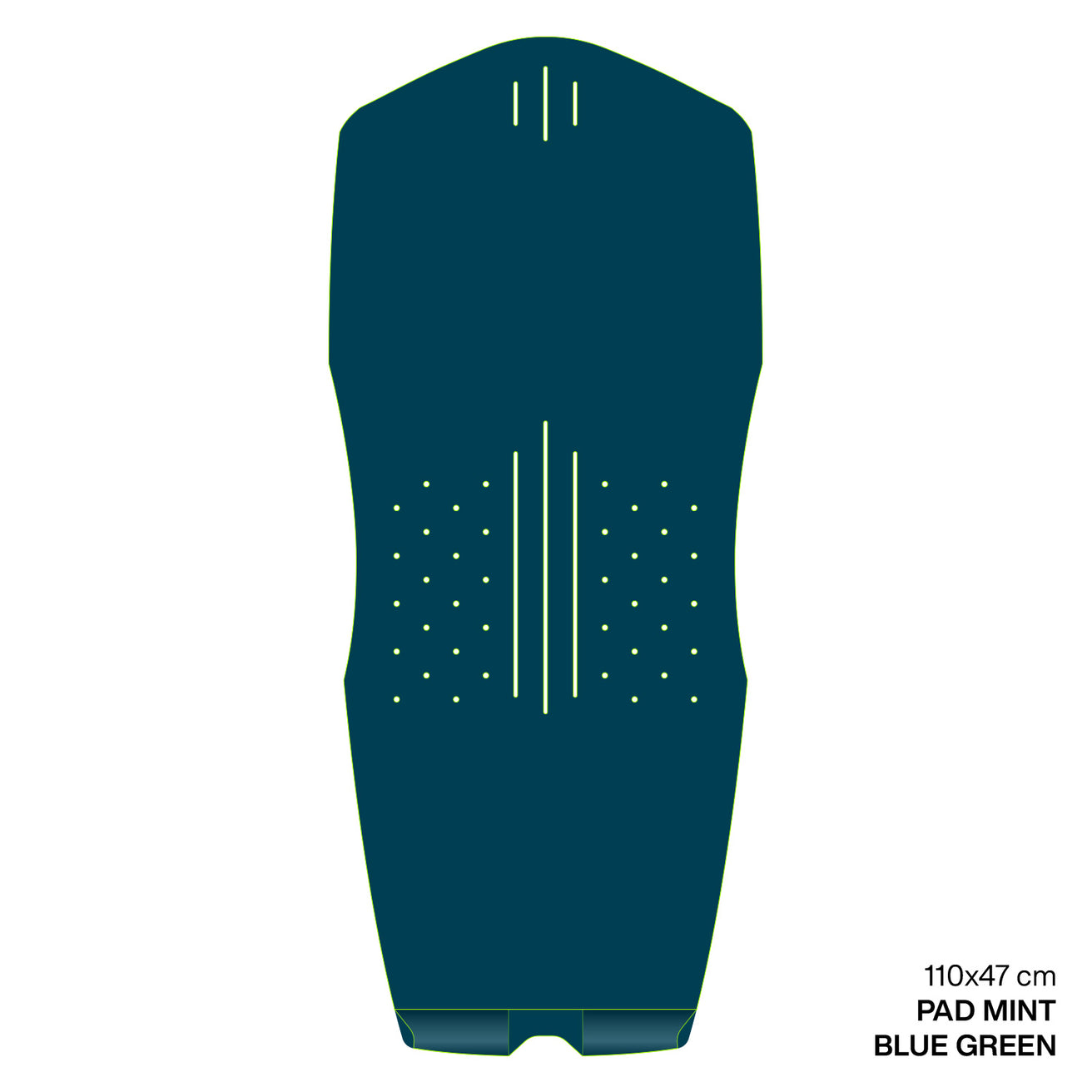 GONG | Eva Mint Wingfoil Brushed Pad Shape