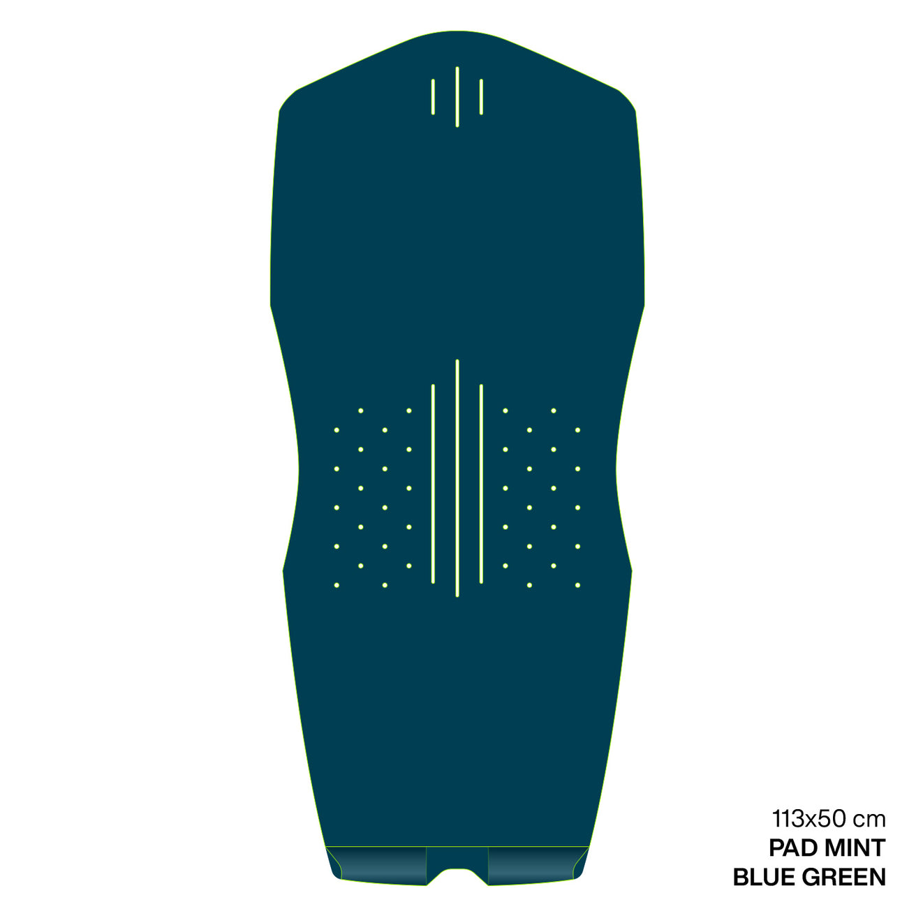 GONG | Eva Mint Wingfoil Brushed Pad Shape