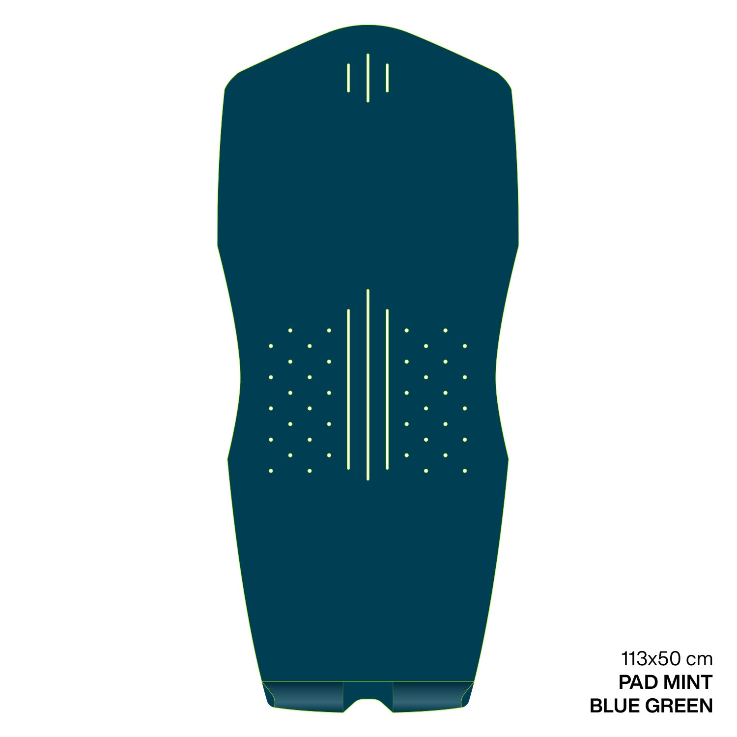 GONG | Eva Mint Wingfoil Brushed Pad Shape