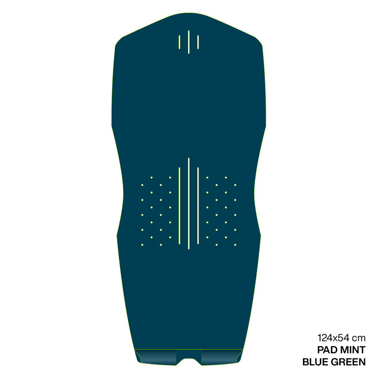 GONG | Eva Mint Wingfoil Brushed Pad Shape