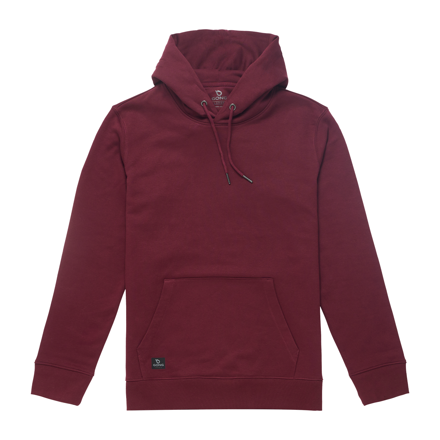 GONG | Classic Unisex Hoodie Sweatshirt Organic Cotton