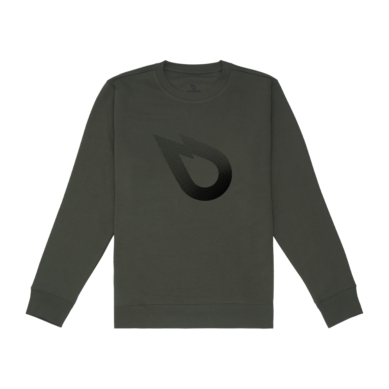 GONG | Unisex Flame Ball Sweatshirt Organic Cotton