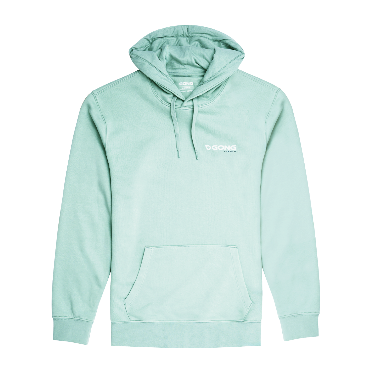 GONG | Sweat À Capuche Lite Signature Unisexe Coton Biologique