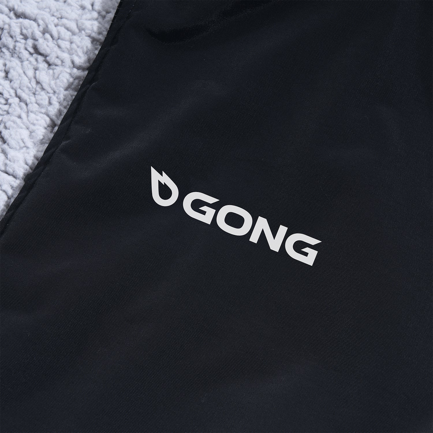GONG | Poncho Imperméable Noir