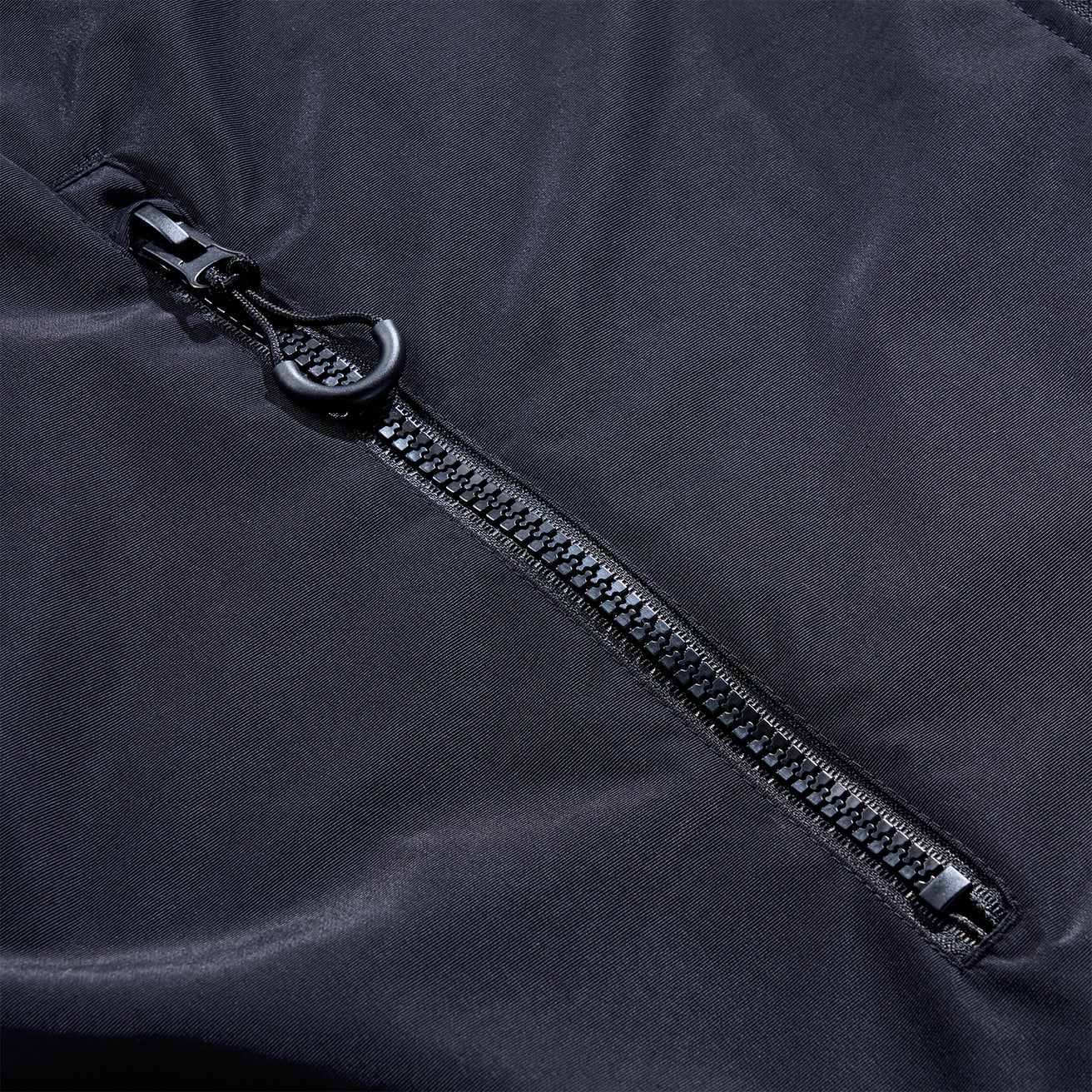 GONG | Poncho Imperméable Noir